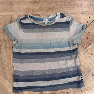 Splendid Kids Blue Striped Tee